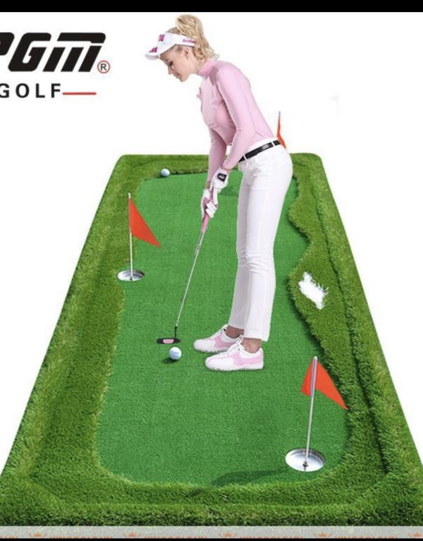 Thảm Putting Golf 1,25x2,5m - Kèm 3 Lỗ Cờ Inox